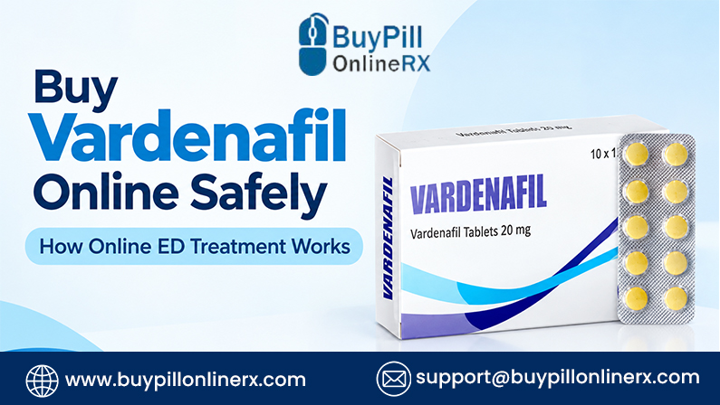 Buy Vardenafil Online Safely How Online ED Treatment Works